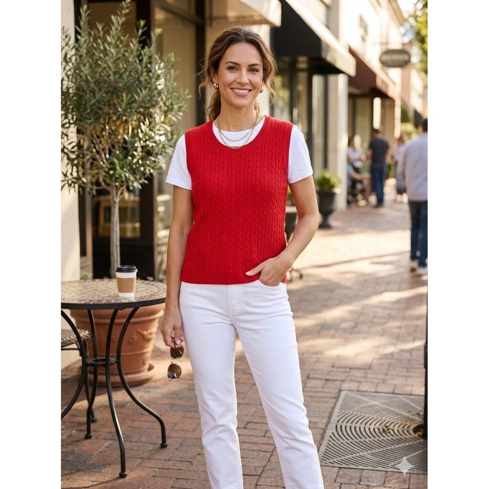 East 5th Sweater Vest. Classic Elegance, Y2K,‎ Cottagecore, Lagonlook, Academia,